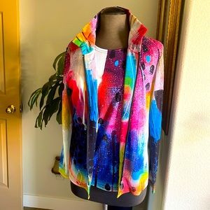 Damee 2 piece jacket in fun Color’s.